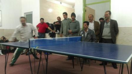 برنرین های  مسابقات تنیس روی میز دهه فجر انقلاب اسلامی انارک